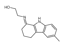 6-Methyl-1-(2-hydroxyethylimino)-1,2,3,4-tetrahydrocarbazole Structure