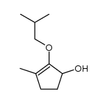 [SR]-2-Isobutyloxy-3-methyl-2-cyclopenten-1-ol Structure