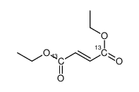 diethyl (E)-but-2-enedioate Structure