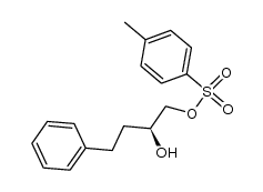 (S)-2-hydroxy-4-phenylbutyl 4-methylbenzenesulfonate Structure