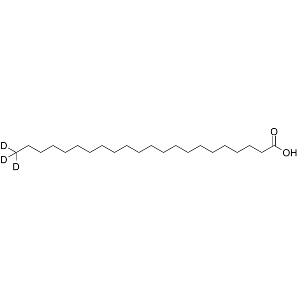 Docosanoic acid-d3 structure