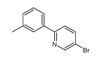 5-BROMO-2-M-TOLYLPYRIDINE Structure