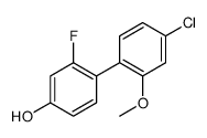 4-(4-chloro-2-methoxyphenyl)-3-fluorophenol Structure