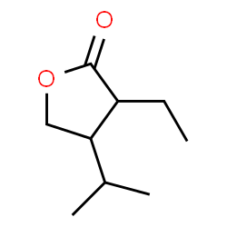 2(3H)-Furanone,3-ethyldihydro-4-(1-methylethyl)-(9CI) Structure