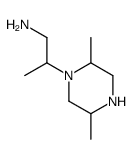 1-Piperazineethanamine,-bta-,2,5-trimethyl-(9CI) structure