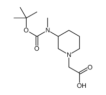 [3-(tert-Butoxycarbonyl-Methyl-amino)-piperidin-1-yl]-acetic acid picture