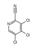 3,4,5-TRICHLOROPICOLINONITRILE结构式