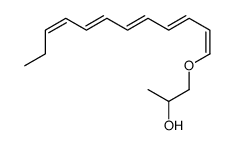 1-[(1Z,3Z,5Z,7Z,9Z)-dodeca-1,3,5,7,9-pentaenoxy]propan-2-ol Structure