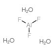 氟化铝,三水结构式