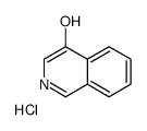 ISOQUINOLIN-4-OL HYDROCHLORIDE Structure