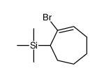 (2-bromocyclohept-2-en-1-yl)-trimethylsilane Structure