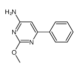 2-Methoxy-6-Phenylpyrimidin-4-Amine Structure