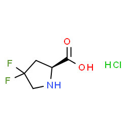 (S)-4,4-Difluoropyrrolidine-2-carboxylicacidhydrochloride图片