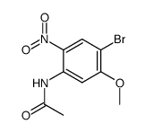 4'-bromo-5'-methoxy-2'-nitroacetanilide结构式