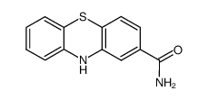 10H-phenothiazine-2-carboxylic acid amide结构式