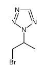 2-(1-bromopropan-2-yl)tetrazole Structure