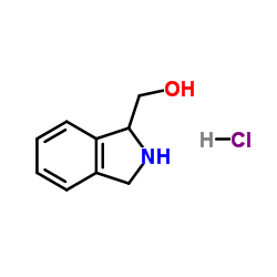 2,3-Dihydro-1H-isoindol-1-ylmethanol hydrochloride (1:1)结构式