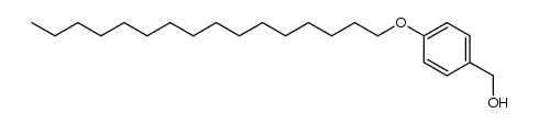 4-(hexadecyloxy)benzyl alcohol结构式