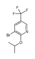 3-bromo-2-propan-2-yloxy-5-(trifluoromethyl)pyridine picture