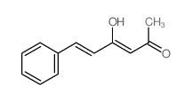 3,5-Hexadien-2-one,4-hydroxy-6-phenyl- Structure