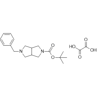 5-苄基六氢吡咯并[3,4-c]吡咯-2(1H)-羧酸叔丁酯结构式