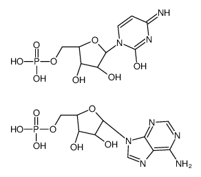 [(2R,3R,4R,5R)-5-(4-amino-2-oxopyrimidin-1-yl)-3,4-dihydroxyoxolan-2-yl]methyl dihydrogen phosphate,[(2R,3R,4R,5R)-5-(6-aminopurin-9-yl)-3,4-dihydroxyoxolan-2-yl]methyl dihydrogen phosphate结构式