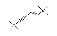 (E)-1,4-di-tert-butyl-1-butene-3-yne Structure