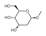 methyl-2-deoxy-α,β-D-arabino-hexopyranoside Structure