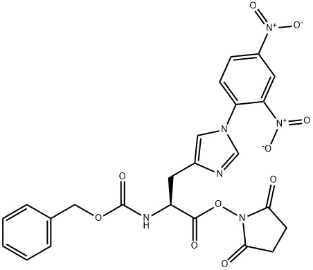 N-[[N-[(Benzyloxy)carbonyl]-3-[1-(2,4-dinitrophenyl)-1H-imidazol-5-yl]-L-alanyl]oxy]succinimide picture