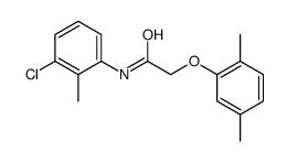 N-(3-Chloro-2-methylphenyl)-2-(2,5-dimethylphenoxy)acetamide Structure