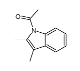 1-(2,3-dimethylindol-1-yl)ethanone Structure