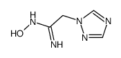 N-羟基-2-(1H-1,2,4-三唑-1-基)乙脒盐酸盐结构式