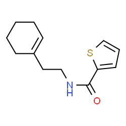 2-Thiophenecarboxamide,N-[2-(1-cyclohexen-1-yl)ethyl]- structure