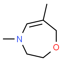 1,4-Oxazepine,2,3,4,7-tetrahydro-4,6-dimethyl-(9CI) Structure