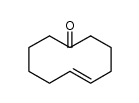 (E)-cyclodec-5-enone Structure