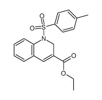 ethyl 1‐tosyl‐1,2‐dihydroquinoline‐3‐carboxylate Structure