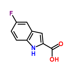 5-Fluoroindole-2-carboxylic acid Structure