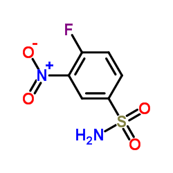 4-Fluoro-3-nitrobenzenesulfonamide Structure