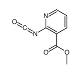 methyl 2-isocyanatopyridine-3-carboxylate结构式