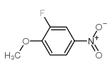 2-Fluoro-4-nitroanisole Structure