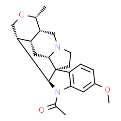 Strychnospermine Structure