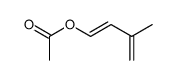 1-acetoxy-3-methyl-1,3-butadiene结构式