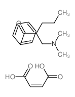 but-2-enedioic acid; 2-(dimethylaminomethyl)-1-phenyl-pentan-1-one picture