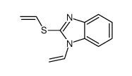 1-ethenyl-2-ethenylsulfanylbenzimidazole Structure