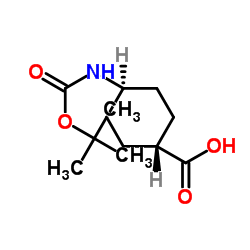 反-4-(叔丁氧羰氨基)环己甲酸图片