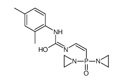 1-[2-[Bis(1-aziridinyl)phosphinyl]vinyl]-3-(2,4-xylyl)urea结构式