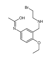 3'-[(2-Bromoethylamino)methyl]-4'-ethoxyacetanilide结构式