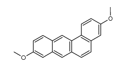 3,9-Dimethoxybenz[a]anthracene结构式