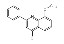 4-Chloro-8-methoxy-2-phenylquinoline structure