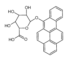 BENZO(A)PYRENYL-6-GLUCURONIDE Structure